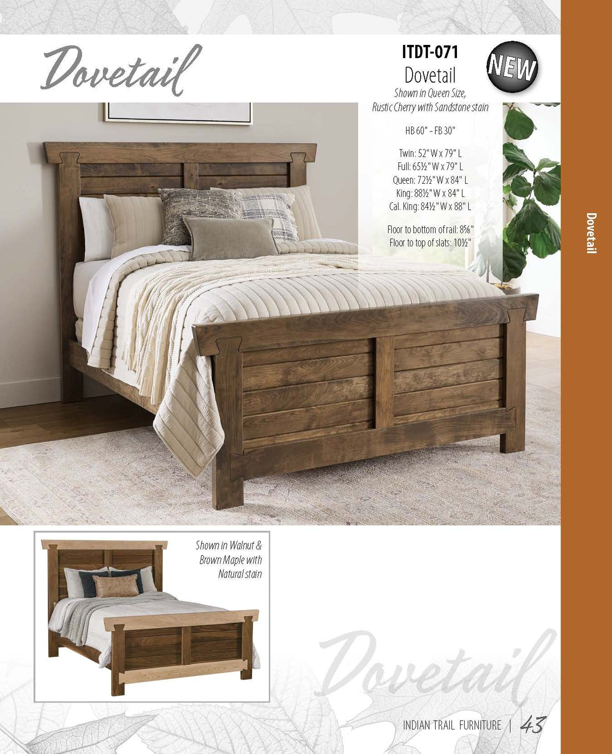 Dovetail Bed