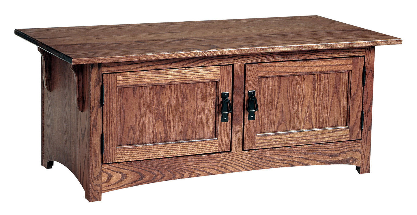 Mission 2-Door Coffee Table