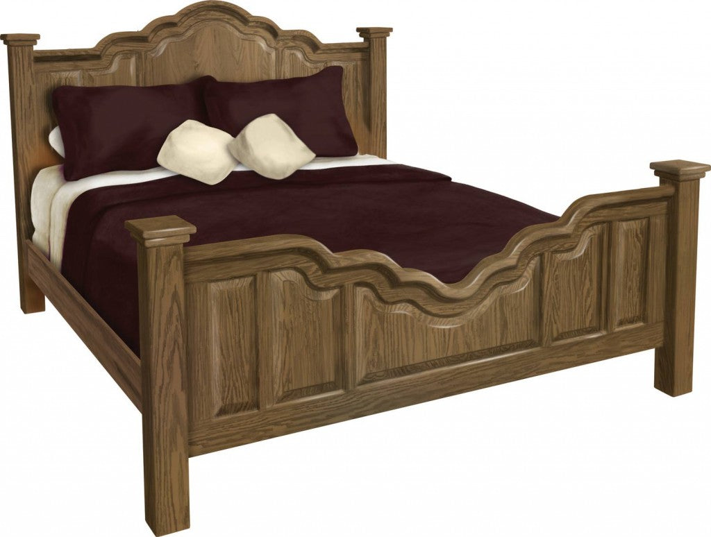 Wavy Cathedral Bed