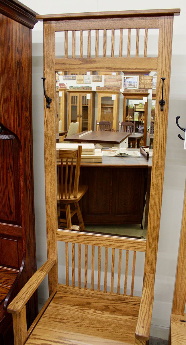 24" Mission Hall Seat