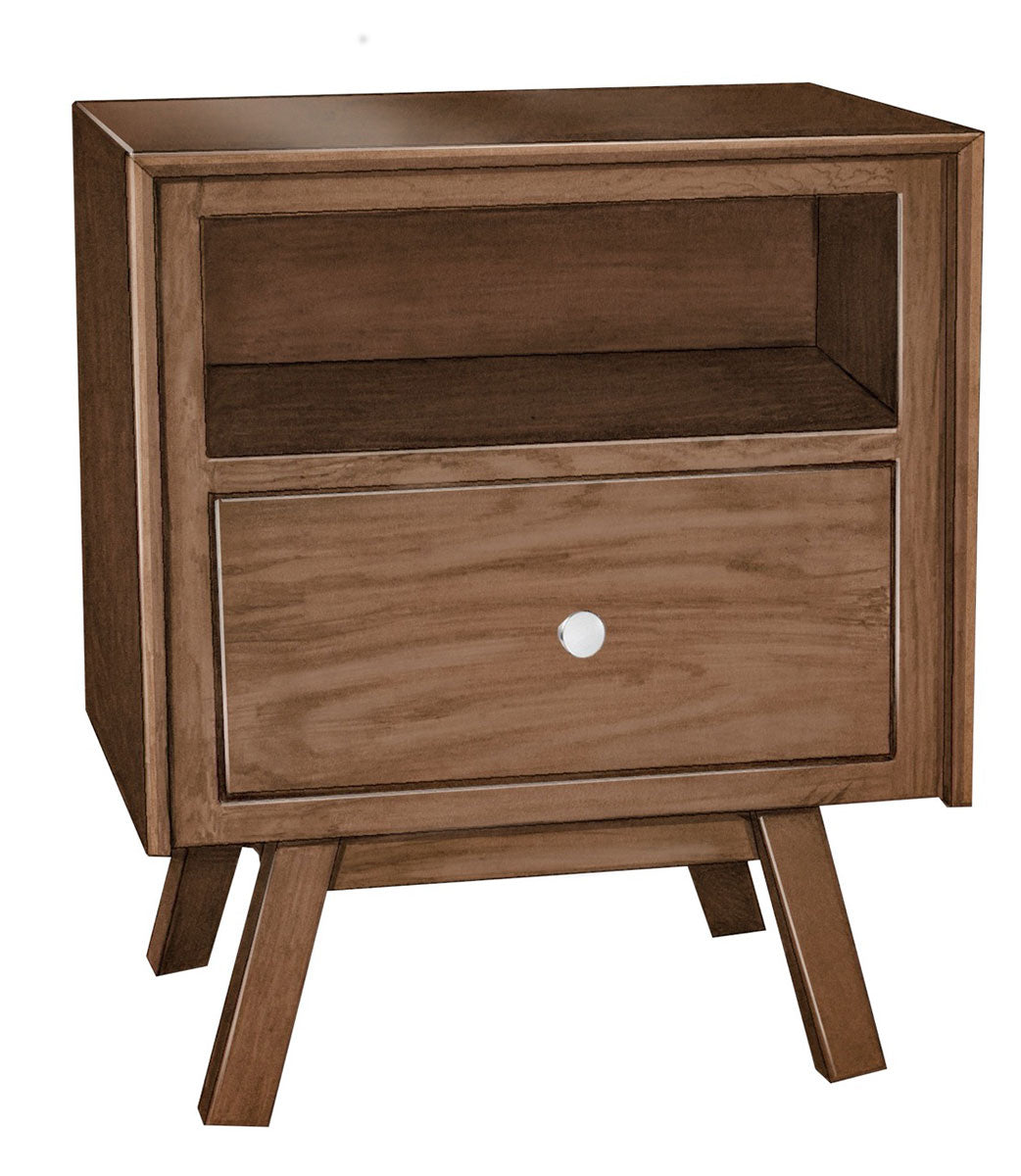 Vienna 1 Drawer Night Stand – 22"W