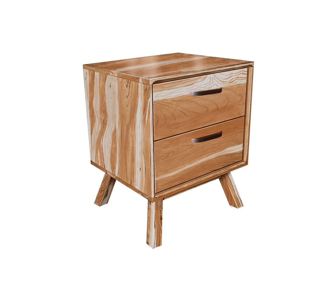 Vienna New Style 2 Drawer Night Stand –– 22"W