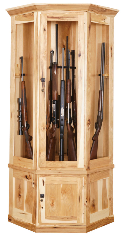 Corner Gun Cabinet