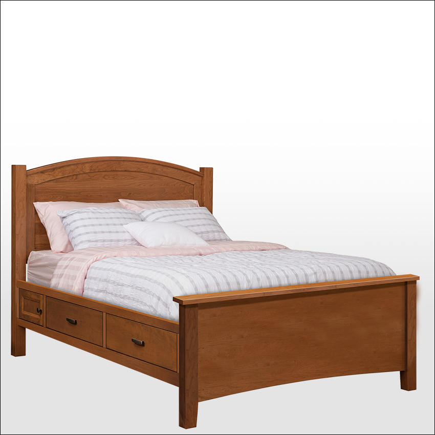 Barrington Bed With Side Storage