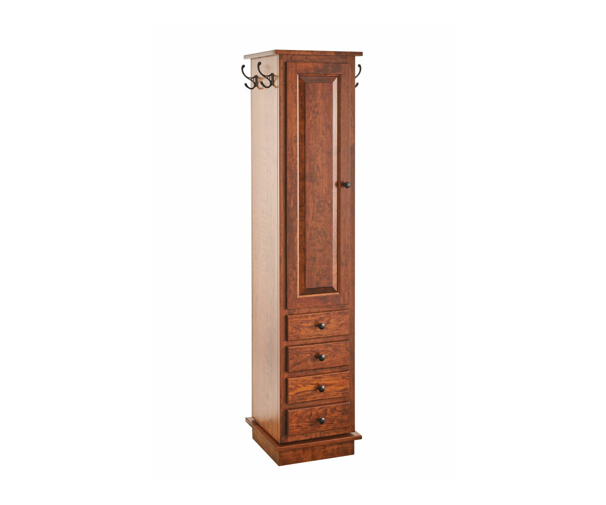 Swivel Mirror Organizer with Drawers