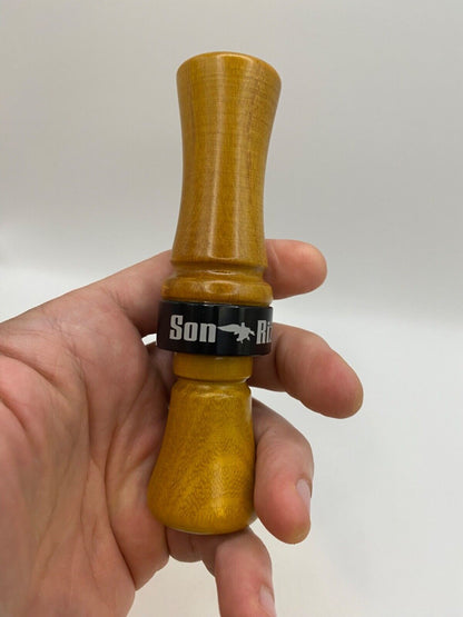 Wooden Amish Crafted Son Rize Duck Call - Big, Full Sound