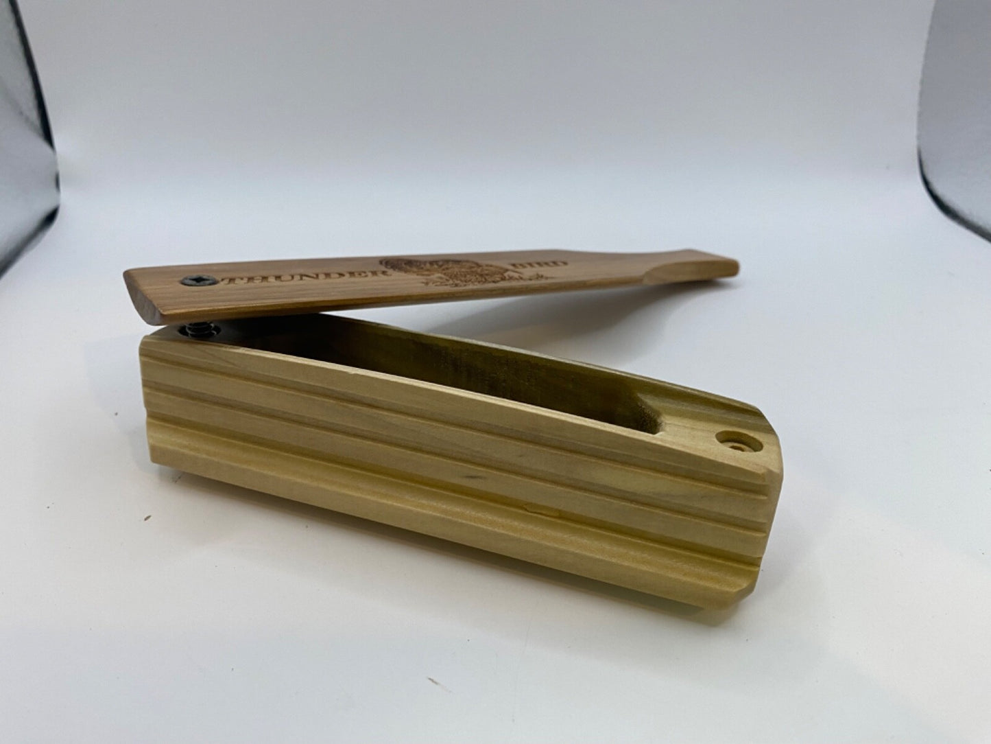 Wooden Amish Crafted Limited "Thunder Bird Turkey Box Call - 2024, New!
