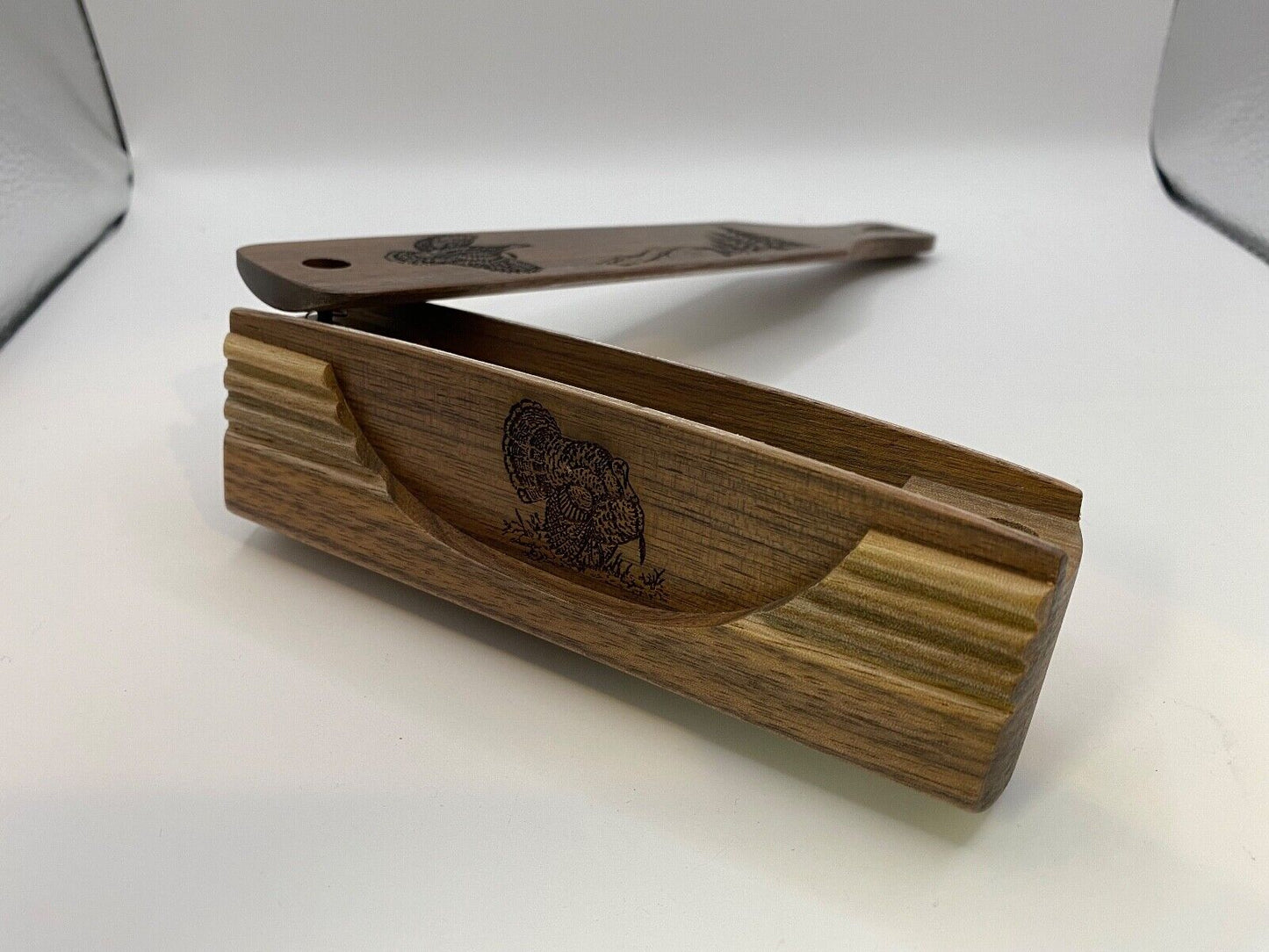 Genuinely Amish Crafted "Half Moon" Turkey Box Call