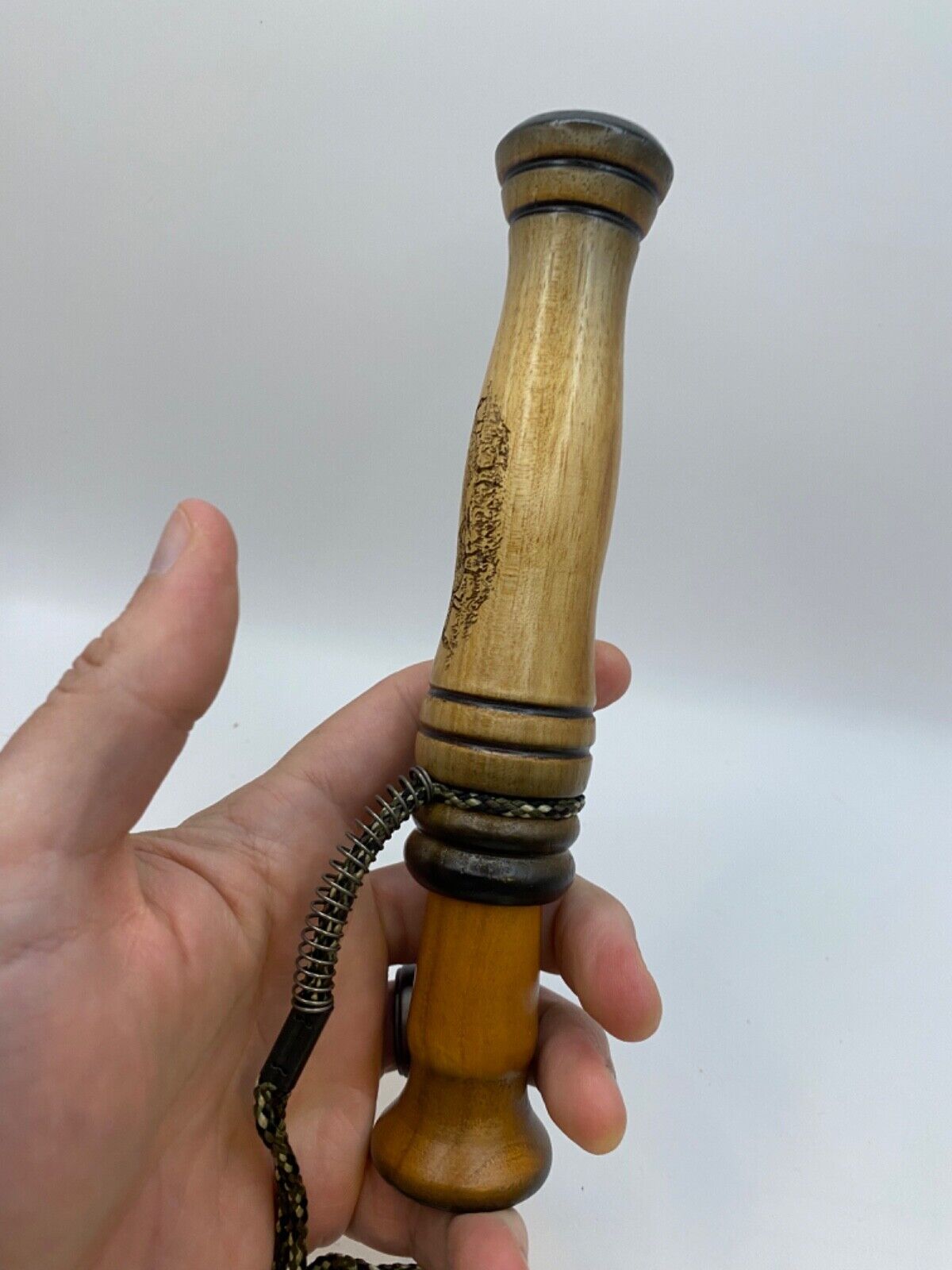 Genuinely Amish Crafted Goose Call with Lanyard - Honker