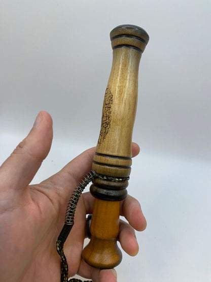 Genuinely Amish Crafted Goose Call with Lanyard - Honker