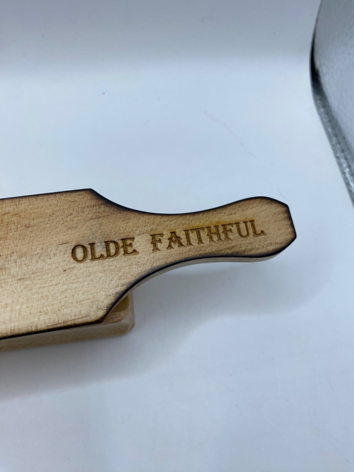 Genuinely Amish Crafted "Old Faithful" Turkey Box Call - New, Unused! Wooden!