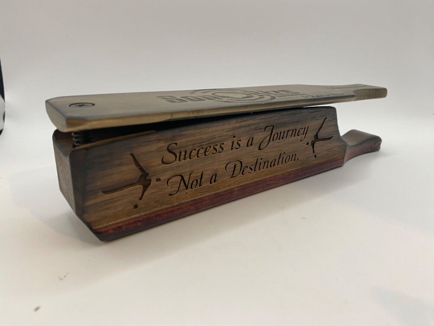 Wooden Amish Crafted Custom Engraved "Son Rize" Turkey Box Call - 2024