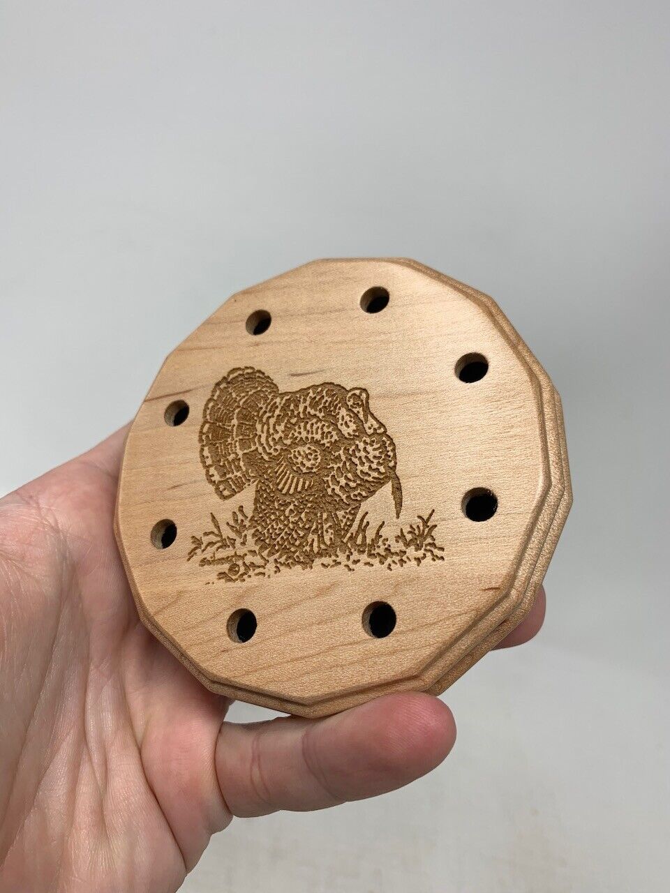 Genuinely Amish Crafted Turkey Friction Call with Striker