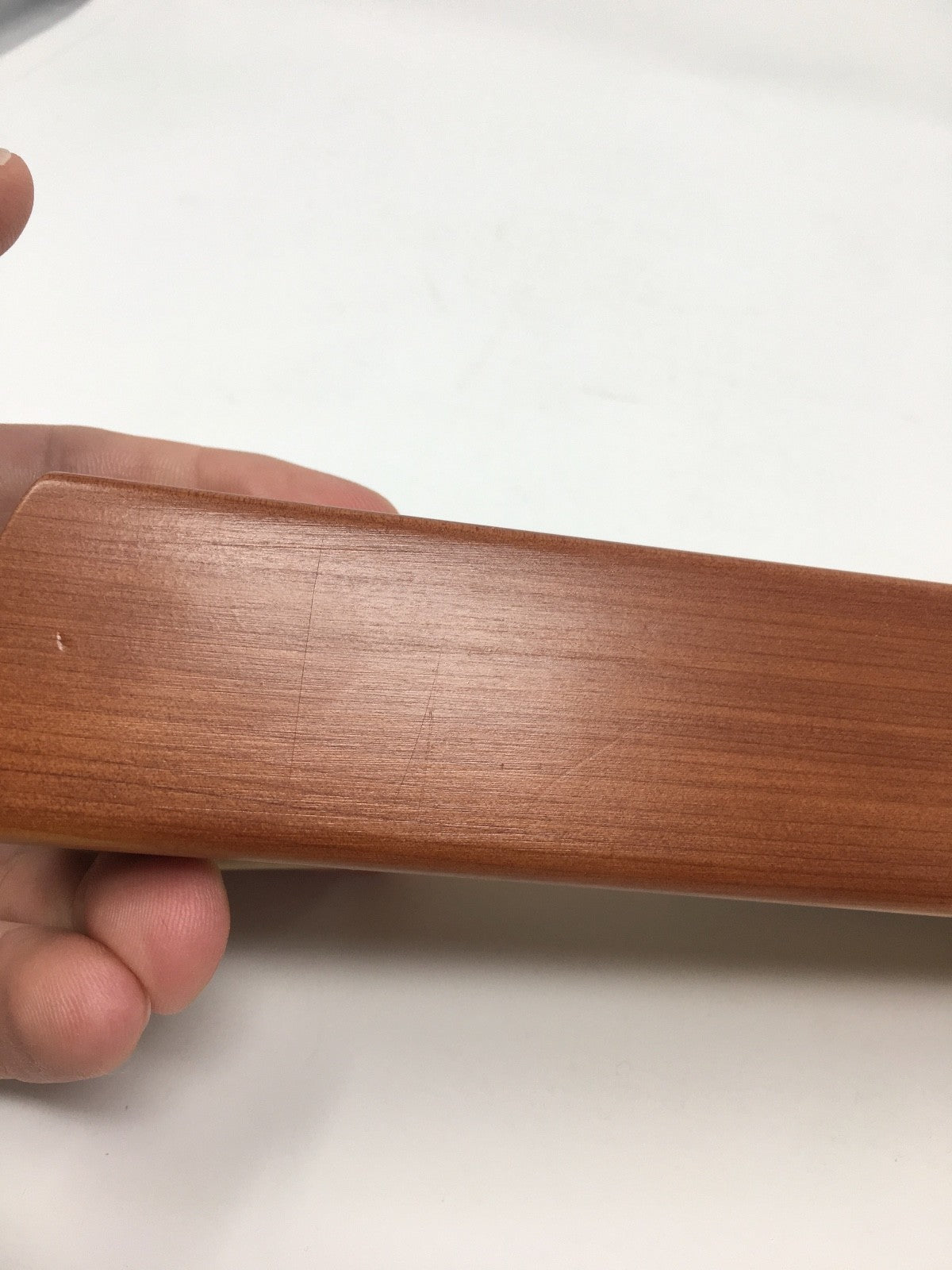 Wooden Amish Crafted "10" Handle Half Moon" Turkey Box Call - New, Unused! Nice!