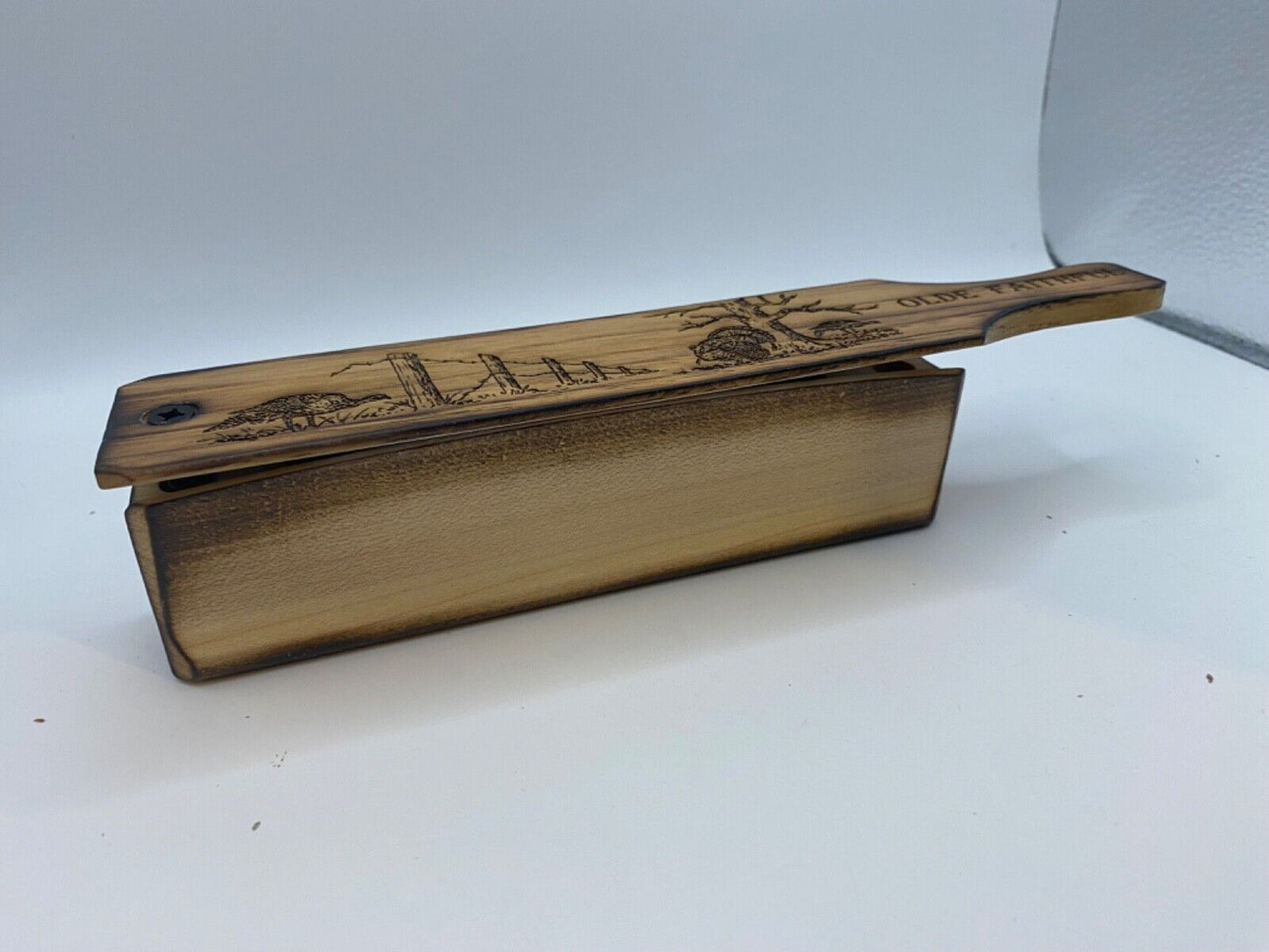 Genuinely Amish Crafted "Old Faithful" Turkey Box Call