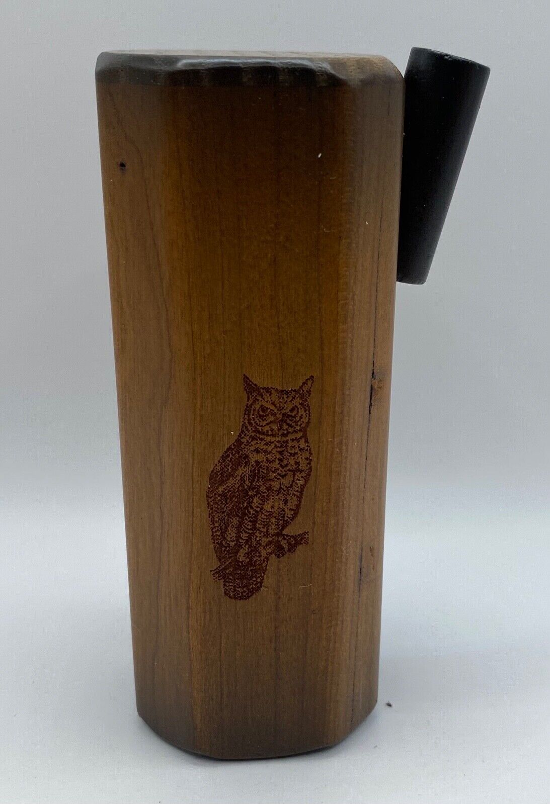 Genuinely Amish Crafted Owl Hooter / Owl Call - Wooden - Turkey Locator Call !