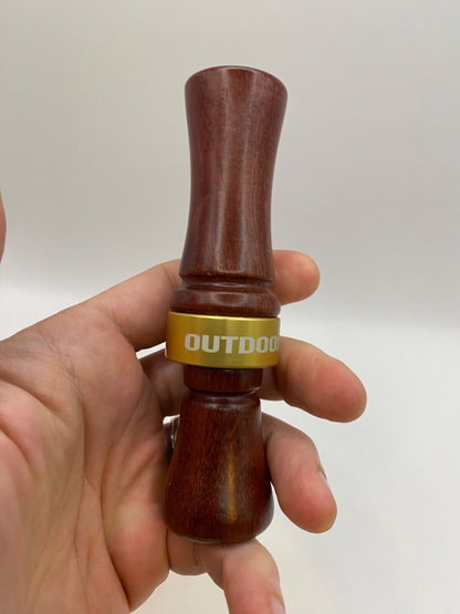 Wooden Amish Crafted Son Rize Duck Call - Big, Full Sound