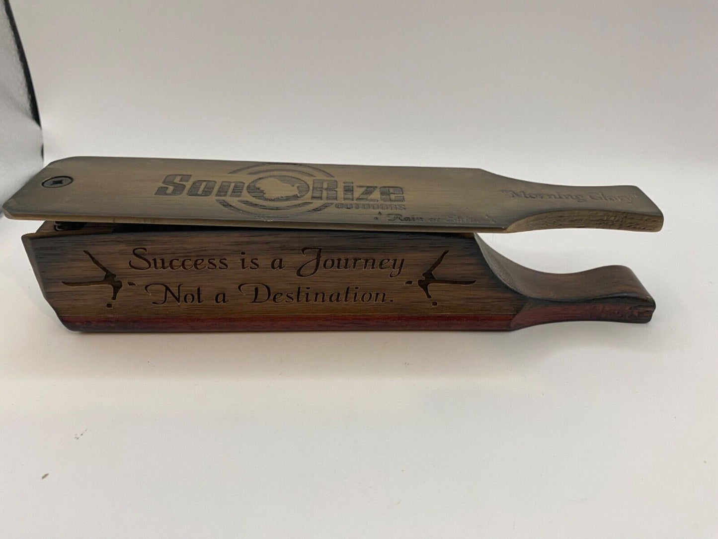 Wooden Amish Crafted Custom Engraved "Son Rize" Turkey Box Call - 2024