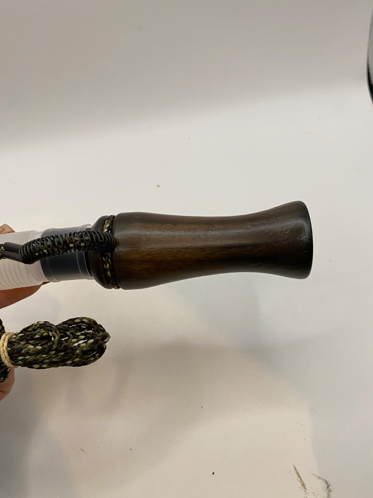 Genuinely Amish Crafted Wooden Coyote Howler Call with Lanyard - New, Unused!