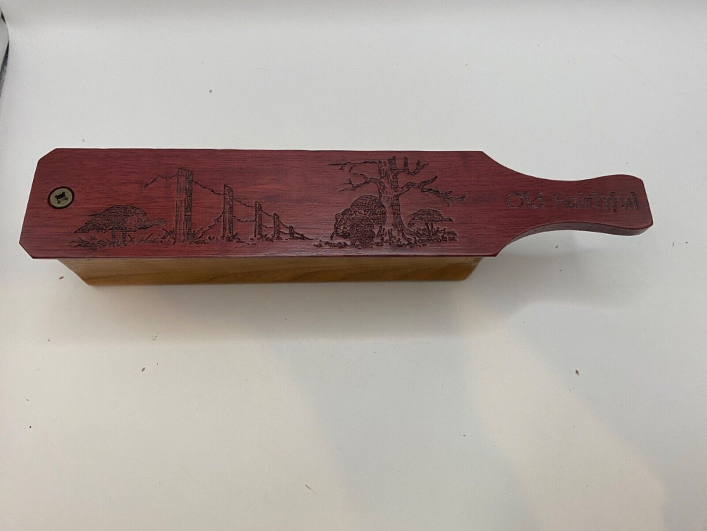 Genuinely Amish Crafted "Old Faithful" Turkey Box Call