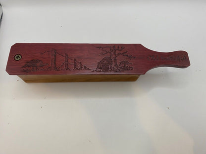 Genuinely Amish Crafted "Old Faithful" Turkey Box Call