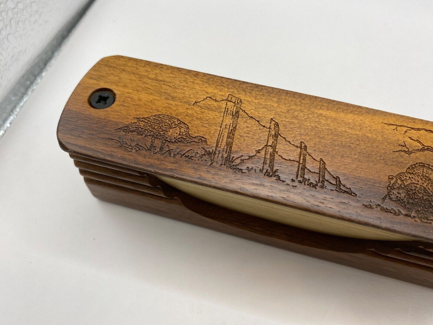 Genuinely Amish Crafted "Handle Half Moon" Turkey Box Call