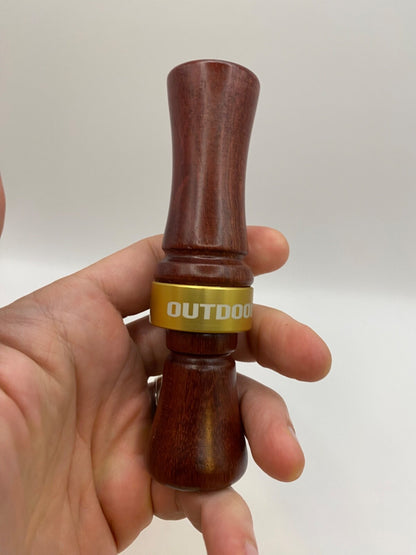 Wooden Amish Crafted Son Rize Duck Call - Big, Full Sound - New, Unused!