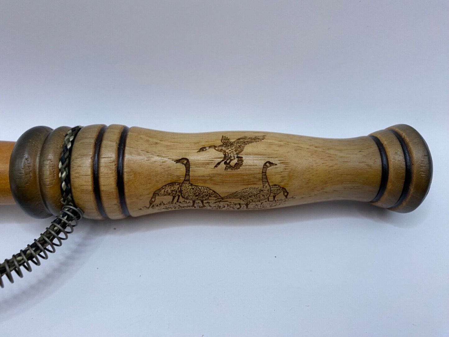 Genuinely Amish Crafted Goose Call with Lanyard - Honker
