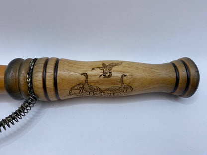 Genuinely Amish Crafted Goose Call with Lanyard - Honker
