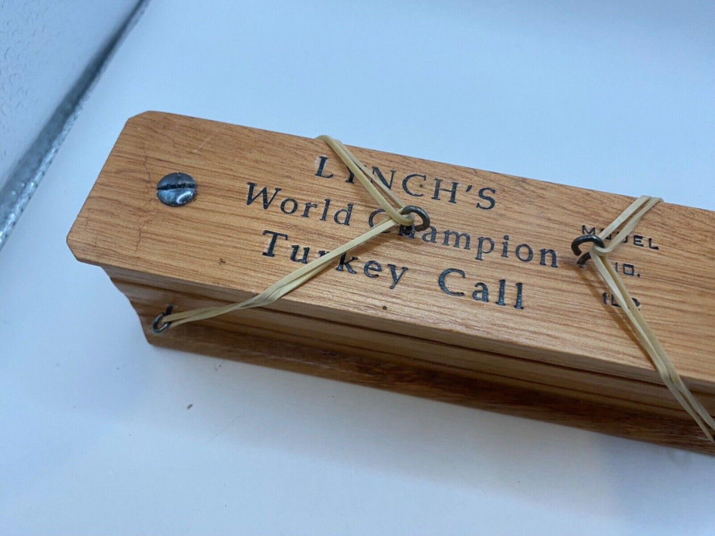 Wooden Amish Crafted Limited "Lynch's Champion" Turkey Box Call - 2024