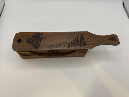 Genuinely Amish Crafted "Half Moon" Turkey Box Call