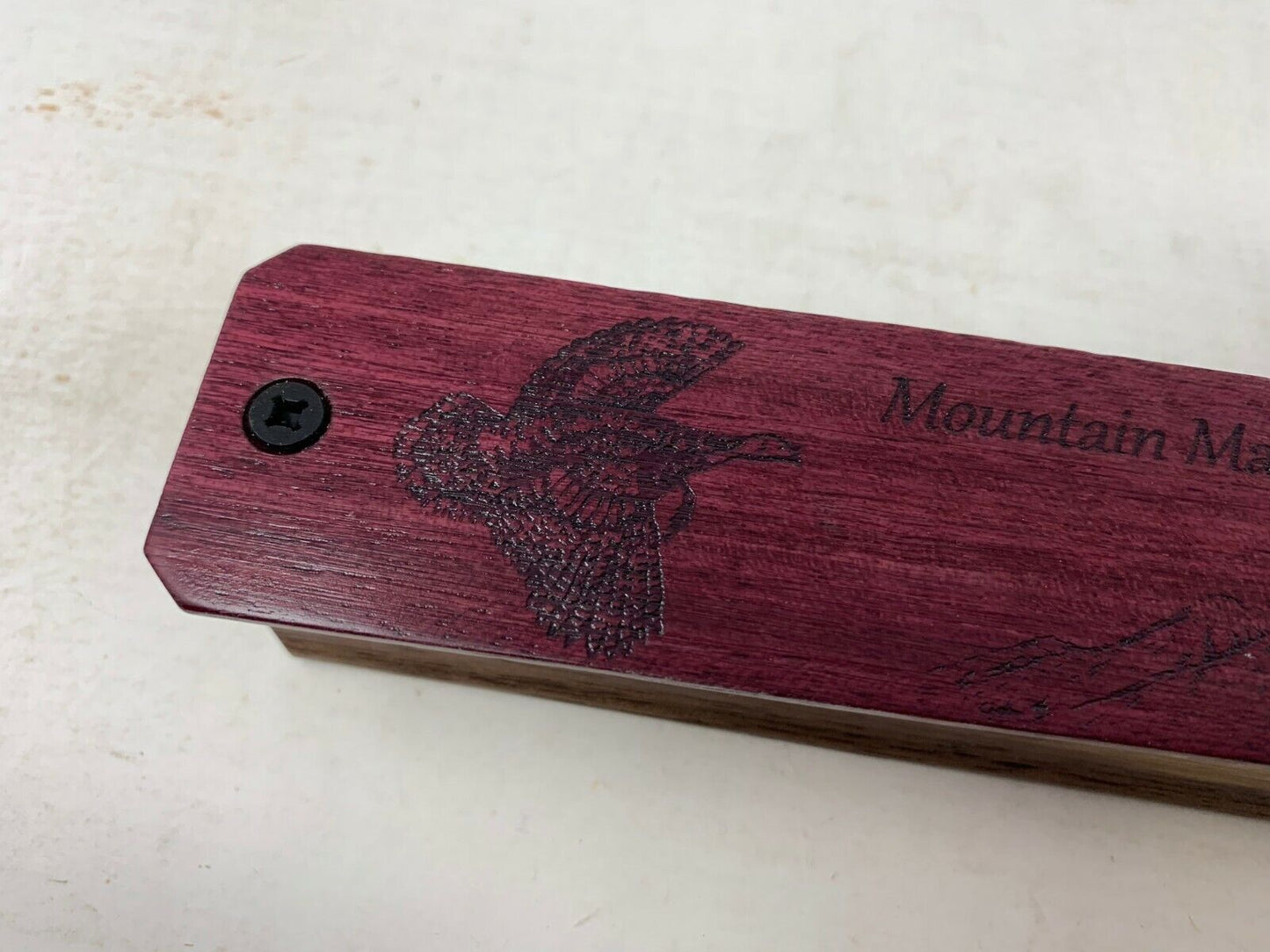 Genuinely Amish Crafted "Mountain Mama" Turkey Box Call
