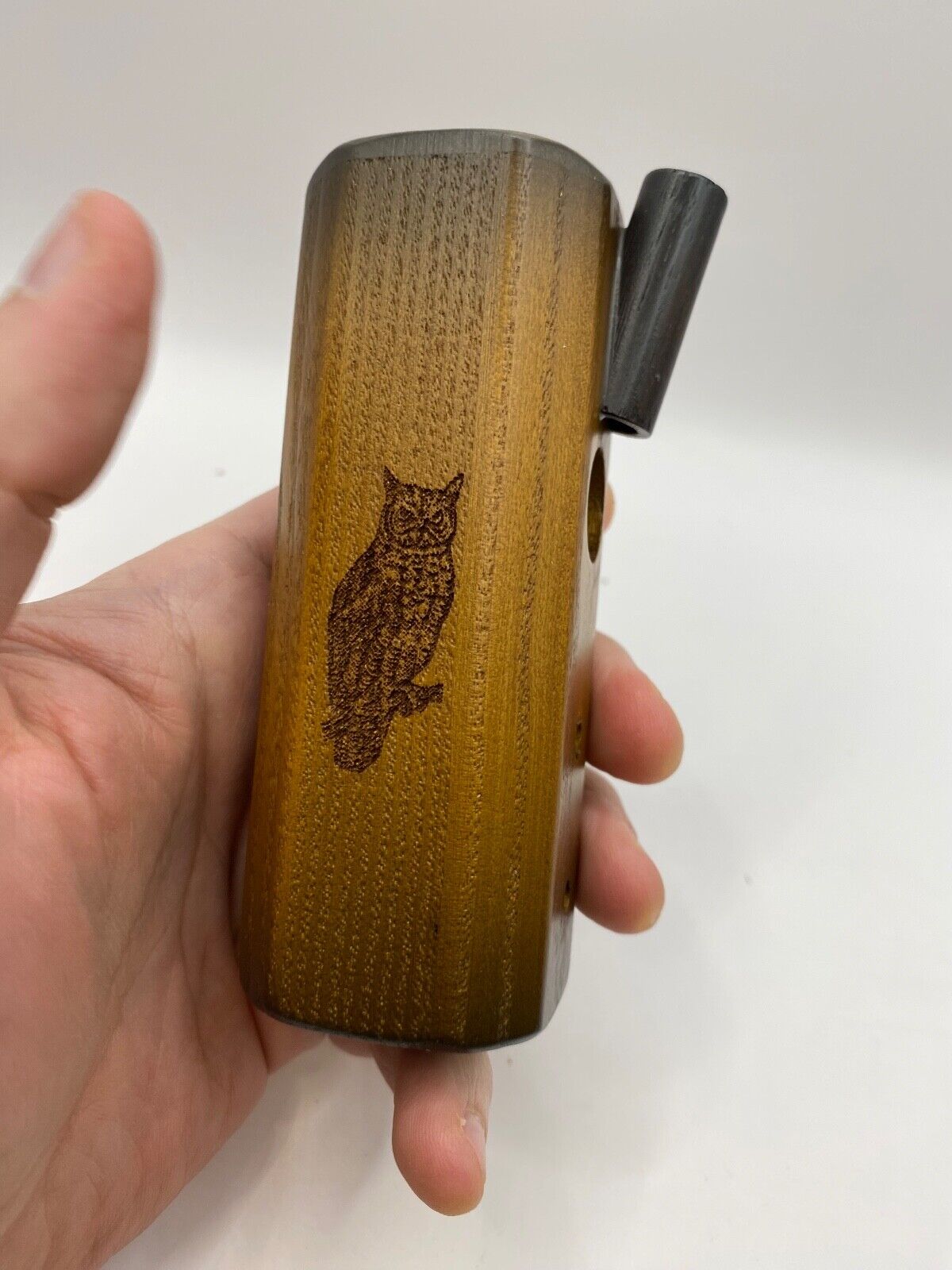 Genuinely Amish Crafted Owl Hooter / Owl Call - Wooden - Turkey Locator Call !