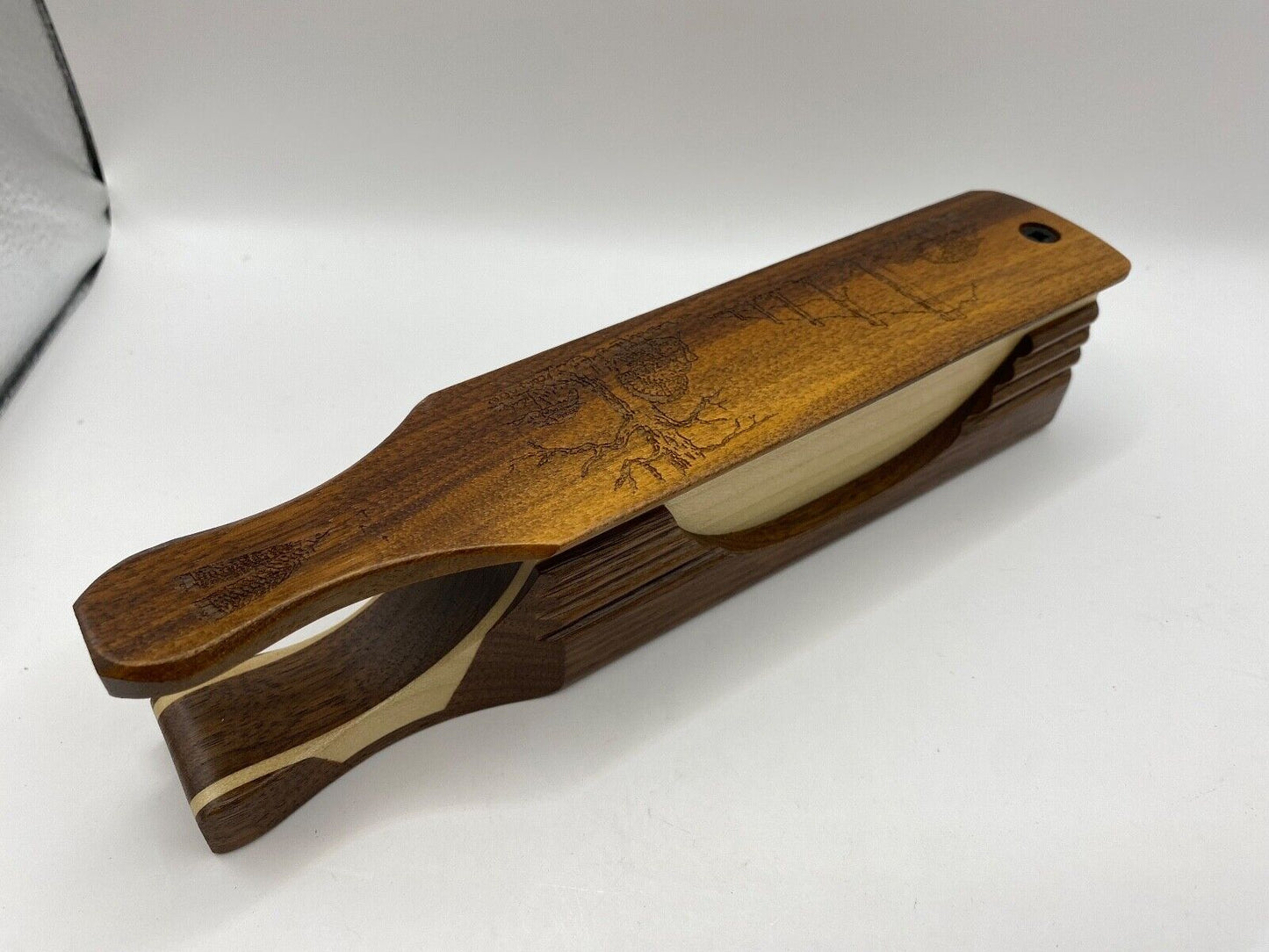 Genuinely Amish Crafted "Handle Half Moon" Turkey Box Call