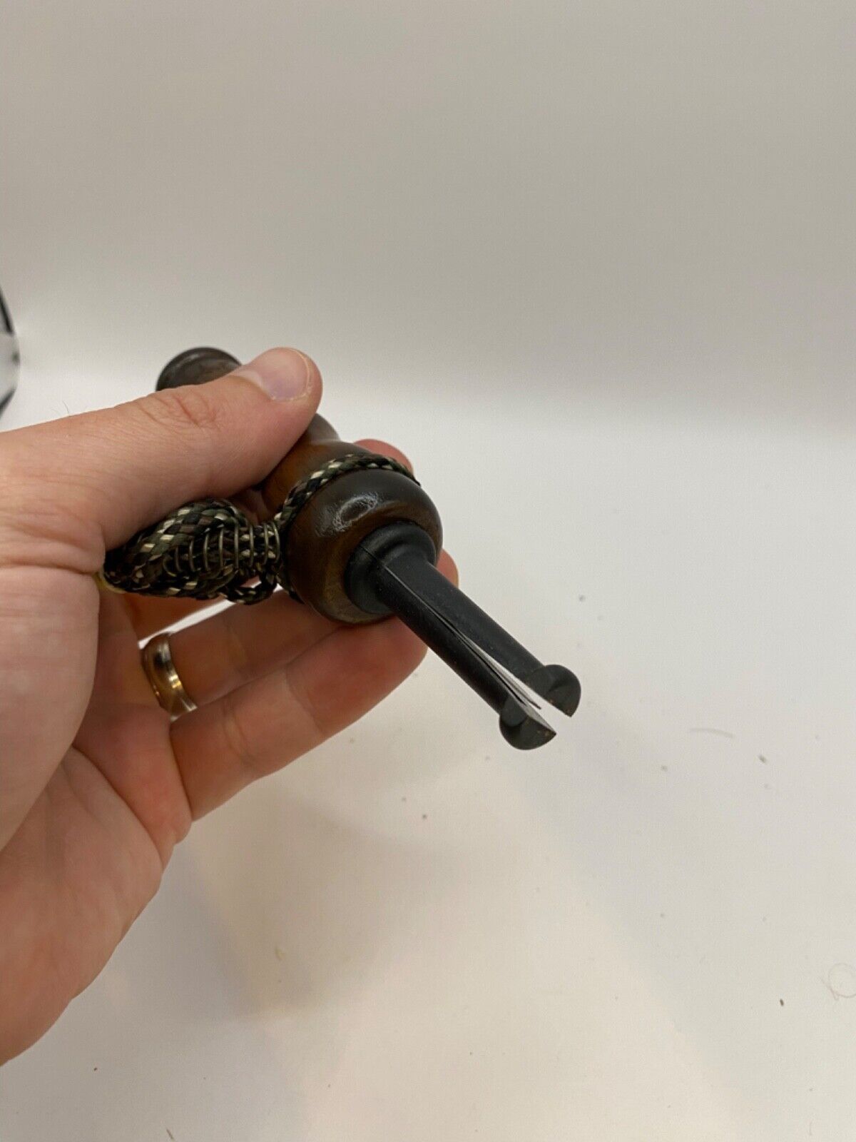 Genuinely Amish Crafted Female Elk Cow Call with Lanyard