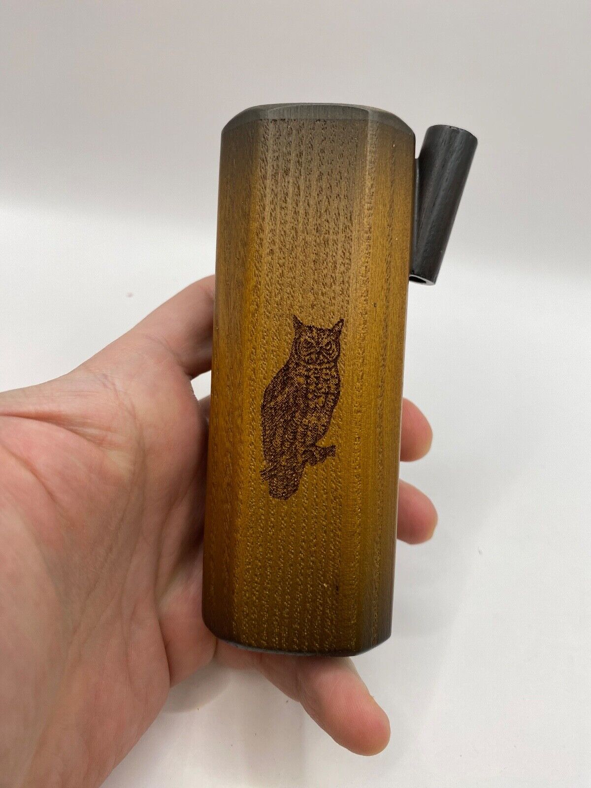 Genuinely Amish Crafted Owl Hooter / Owl Call - Wooden - Turkey Locator Call !