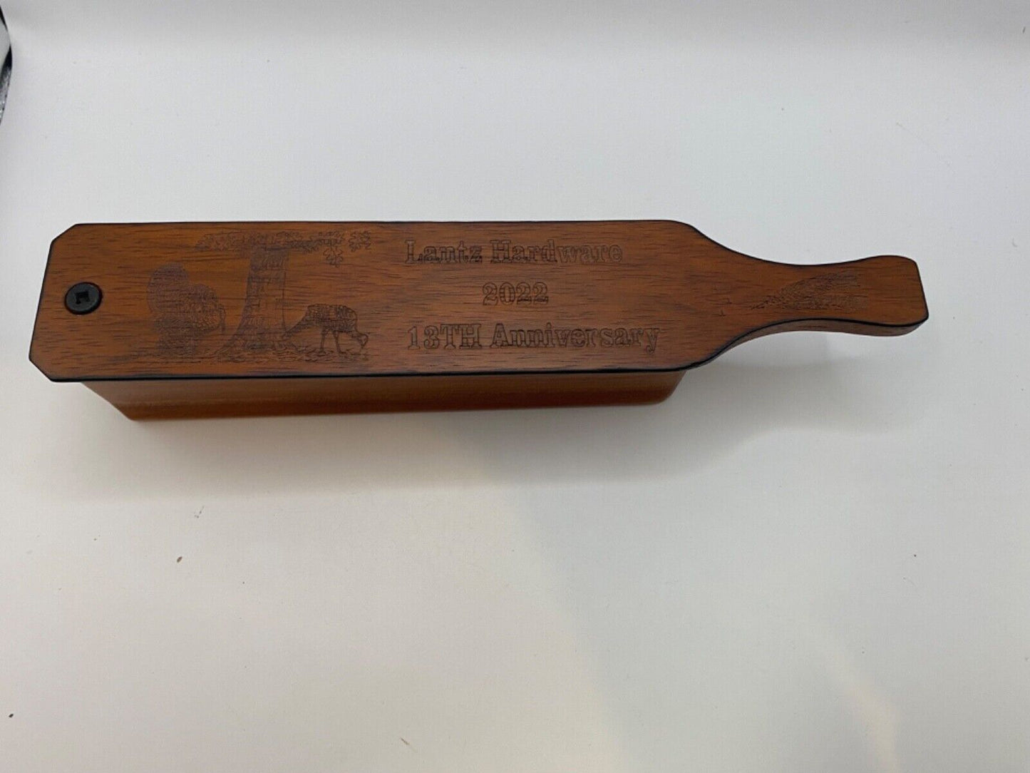 Wooden Amish Crafted Limited "Lantz Hardwoods" Turkey Box Call - 2022