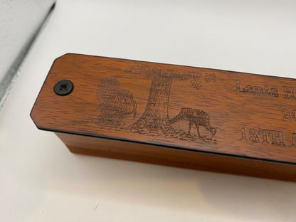 Wooden Amish Crafted Limited "Lantz Hardwoods" Turkey Box Call - 2022