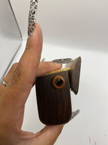 Genuinely Amish Crafted "Four Star" Combo Turkey Box Call - Crow, Owl, Hawk!