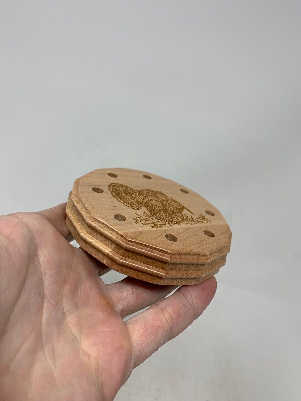 Genuinely Amish Crafted Turkey Friction Call with Striker