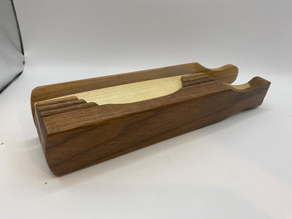 Genuinely Amish Crafted "Handle Half Moon" Turkey Box Call - New, Unused! Wooden