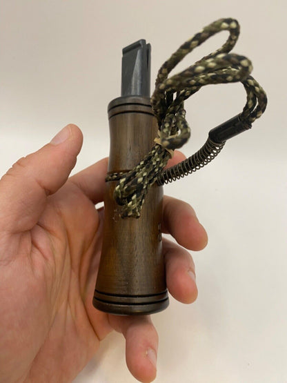 Wooden Amish Crafted Son Rize Crow Call - Big, Full Sound