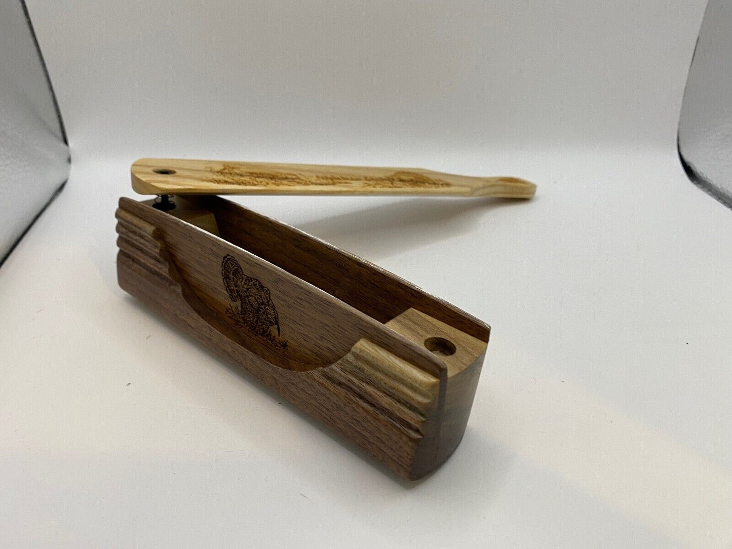 Genuinely Amish Crafted "Half Moon" Turkey Box Call