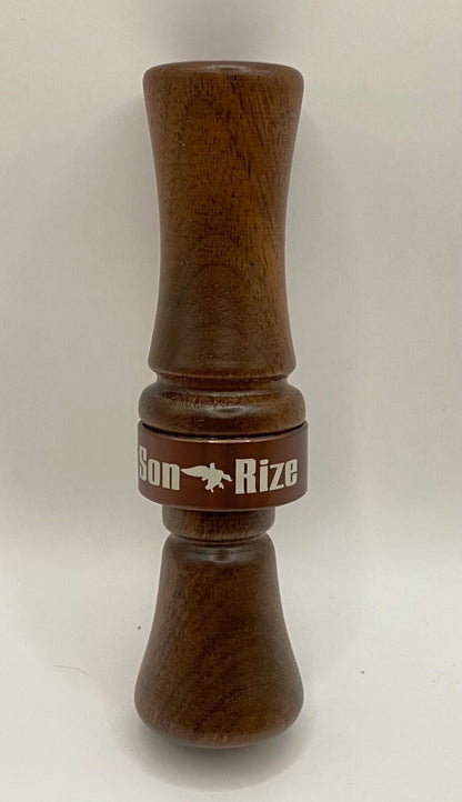 Wooden Amish Crafted Son Rize Duck Call - Big, Full Sound - New, Unused!