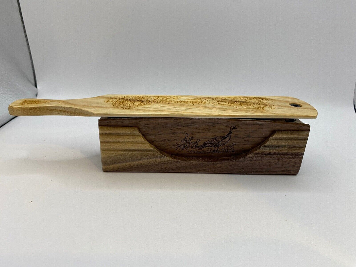 Genuinely Amish Crafted "Half Moon" Turkey Box Call