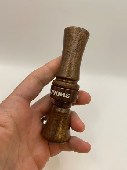 Wooden Amish Crafted Son Rize Duck Call - Big, Full Sound - New, Unused!