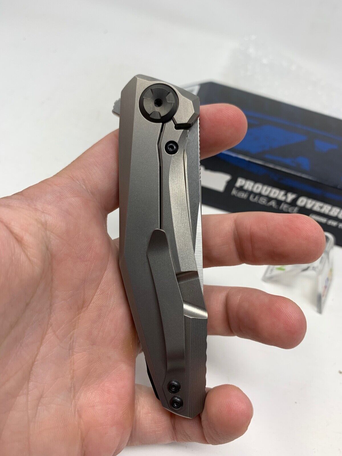 Zero Tolerance ZT 0470 Sinkevich Carbon Fiber Framelock Knife, USA, New In Box!