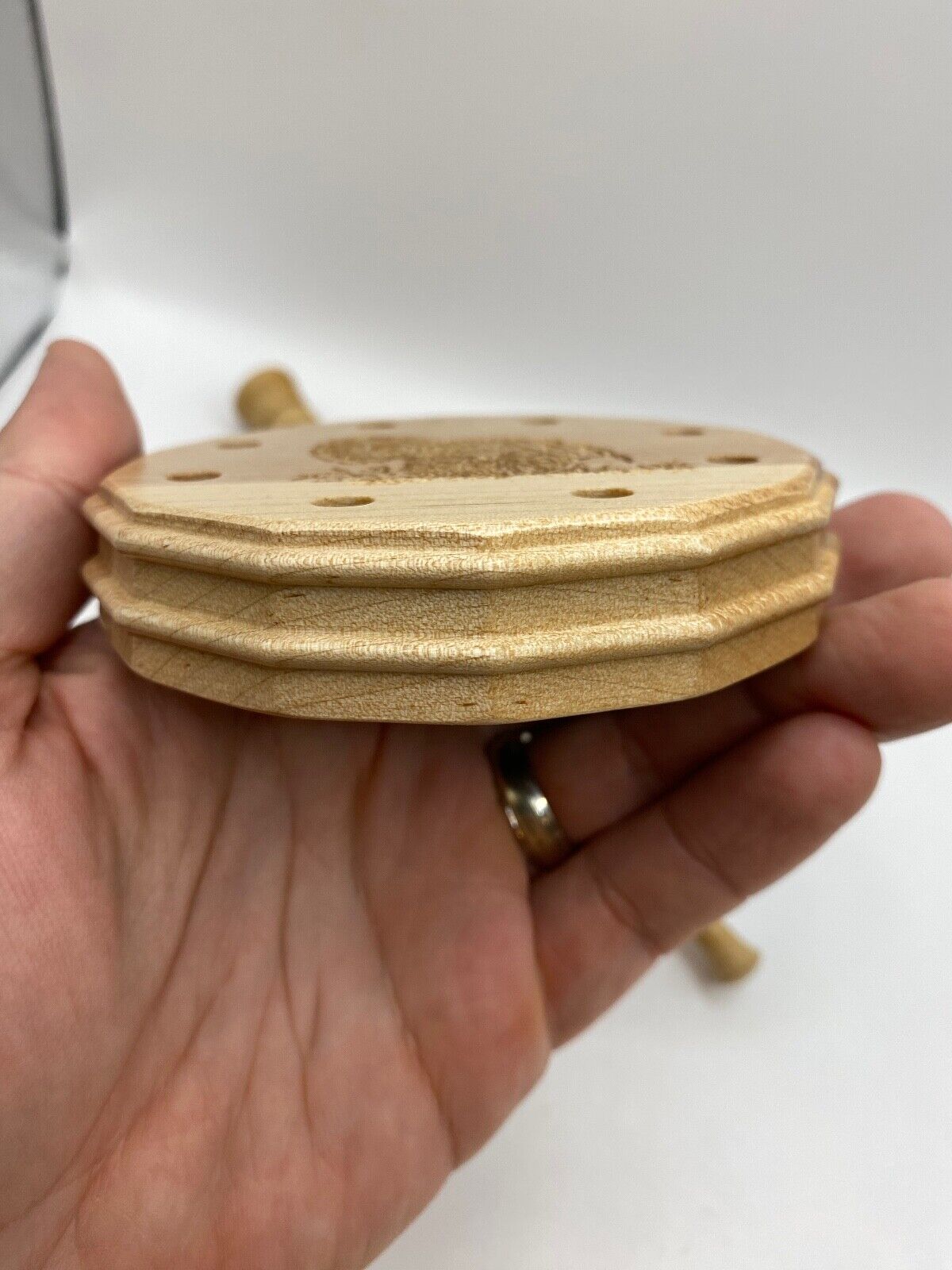 Genuinely Amish Crafted Turkey Friction Call with Striker