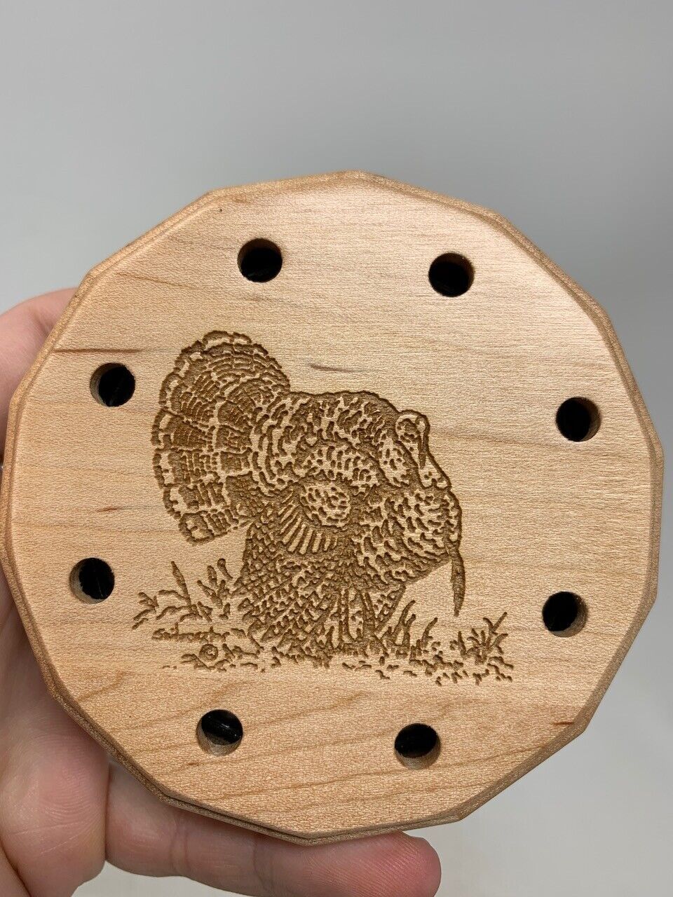 Genuinely Amish Crafted Turkey Friction Call with Striker