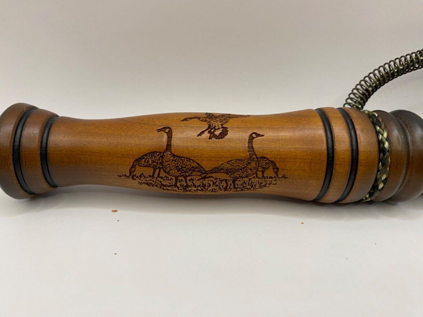 Genuinely Amish Crafted Goose Call with Lanyard - Honker